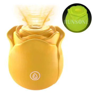 Women Rose Clitoris Sucking Vibrator Nipples Sucker Oral Stimulator Powerful Waterproof Rechargeable Adult Compact Foreplay Sex Toy Mini Massager Gift For Girlfriend Wife - image 7