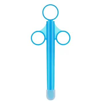 10ml Lube Anal Applicator Lubricant Launcher Reusable Lub Shooter Butt Plug Cleaning Enema Bulb Injector with Scale Smooth Rounded Cap for Men Women Couples - image 2