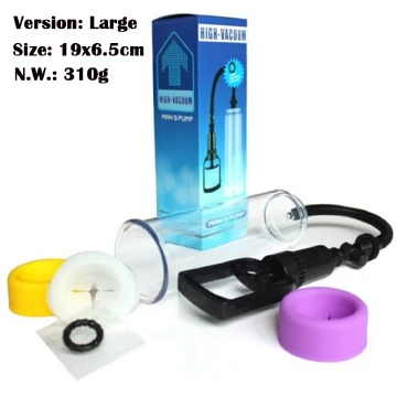 Manual Penis Vacuum Pump Cock Extender Air Pressure Enlarger Device for Male Erection Adult Sex Toy for Men - image 14