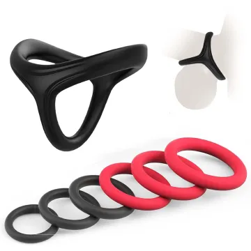 7pcs Pack Elastic Cock Ring Testicle Restraint Sexual Pleasure Erection Enhanced Silicone Penis Rings Prolonged Intercourse Long Lasting Stronger Ultra Soft Stretch Adult Sex Toy for Men Couples - image 13