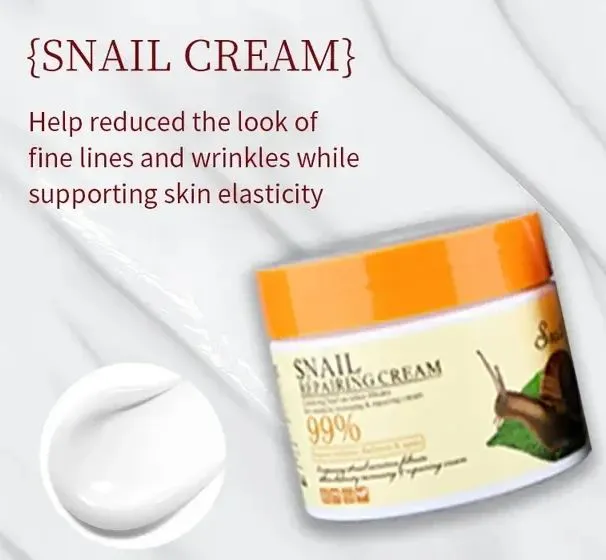 Skin Repairing Snail cream 99 % Skin Re-generation Moisturizing cream