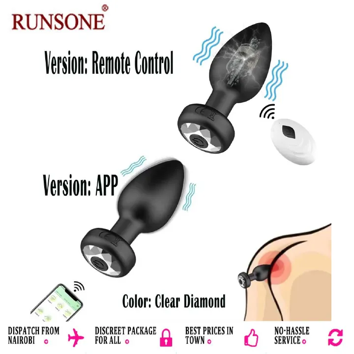 Smart Anal Plug APP Vibrator