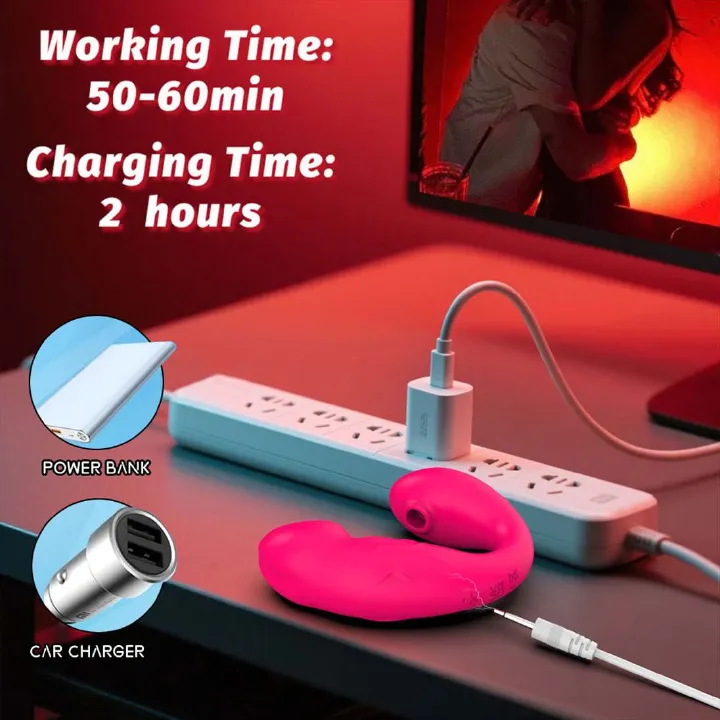 Wearable Dildo APP Sucking Vibrator Remote Control 9 Modes of Clitoral Sucker G Spot Vibrating Stimulator Anal Butt Plug Rechargeble Waterproof Adult Foreplay Sex Toy for Couples Women Lesbian Solo - image 19