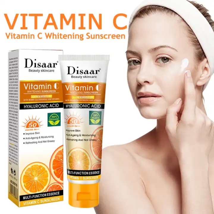 Vitamin C Sunscreen Rice Sun Cream SPF 50+