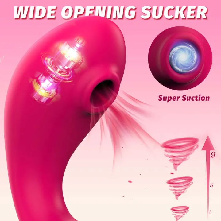 Wearable Dildo APP Sucking Vibrator Remote Control 9 Modes of Clitoral Sucker G Spot Vibrating Stimulator Anal Butt Plug Rechargeble Waterproof Adult Foreplay Sex Toy for Couples Women Lesbian Solo - image 16