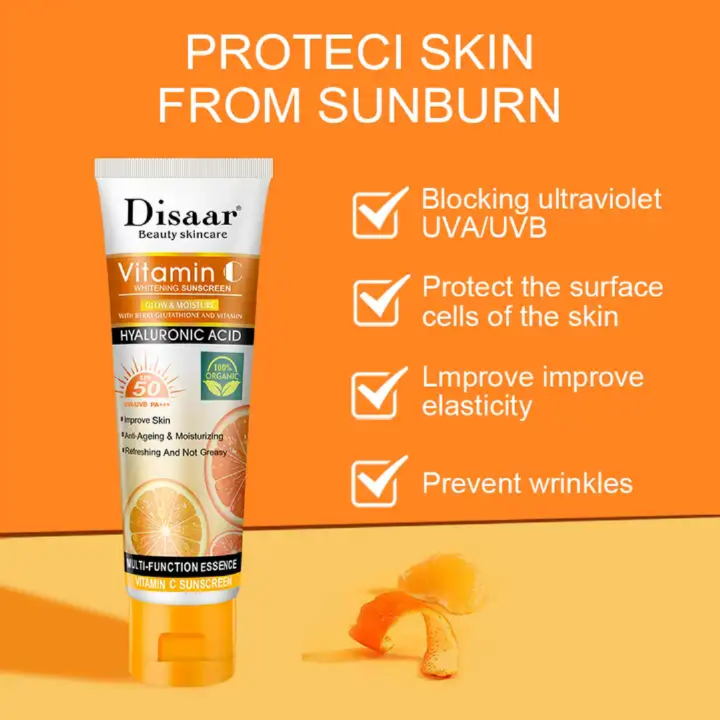Vitamin C Sunscreen Rice Sun Cream SPF 50+