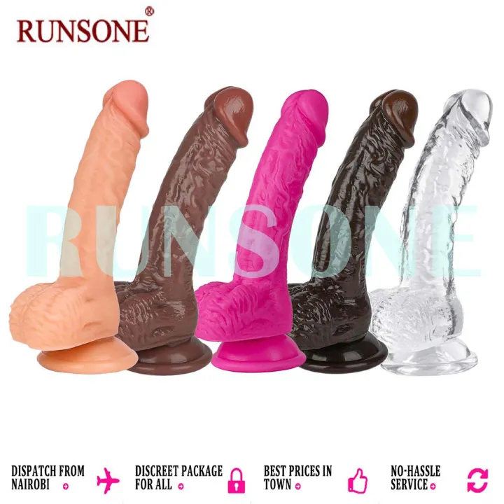 5 Colors Dildo Options Realistic Silicone Dildos Colorful Monster Cock with Balls Suction Cup G-Spot Anal Lifelike Curved Adult Sex Toy for Women Perfect Love Gift for Couples Girlfriend Wife - image 8