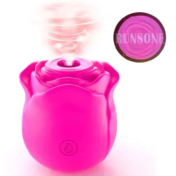 Women Rose Clitoris Sucking Vibrator Nipples Sucker Oral Stimulator Powerful Waterproof Rechargeable Adult Compact Foreplay Sex Toy Mini Massager Gift For Girlfriend Wife - image 5