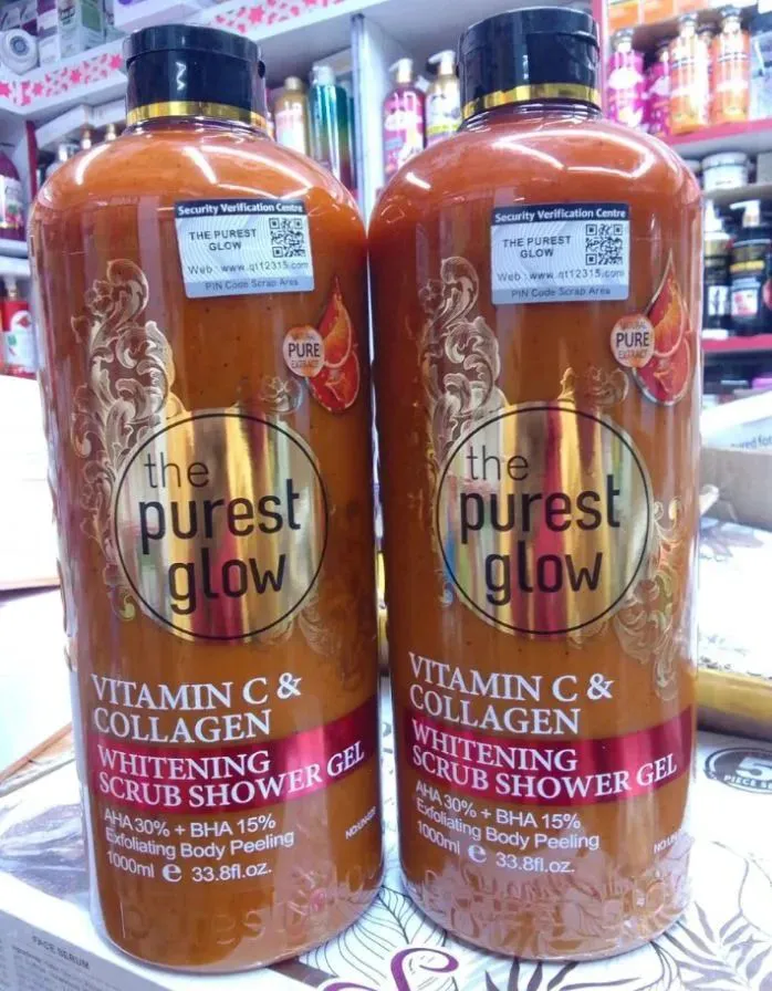 The Purest Glow Vitamin C & Collagen Whitening Scrub Shower Gel 1000ml