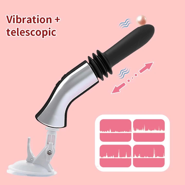 Upgraded Handsfree Automatic Fucking Vibrator Smooth Shaft Handhold Wireless Anal Stimulation Sex Machine Love Toys for Women Lesbian Couple - image 9