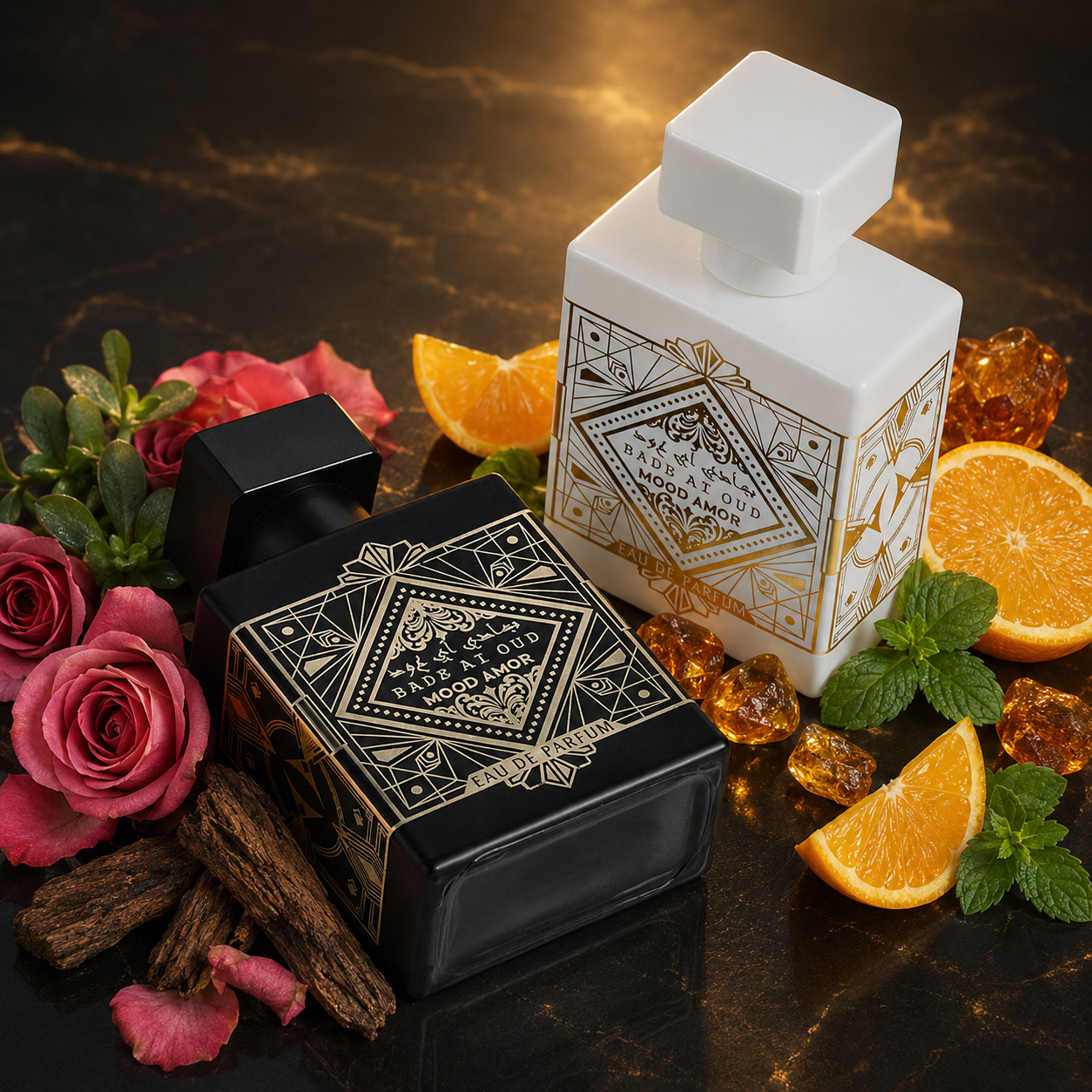 Wooden Flower Fruit Scent Genuine Man Perfume Set, Musk Cedar Amber Man Fragrance, Dating Body Spray for Unisex Perfume Gift