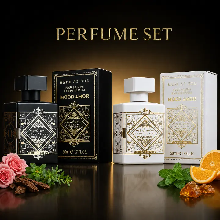 Wooden Flower Fruit Scent Genuine Man Perfume Set, Musk Cedar Amber Man Fragrance, Dating Body Spray for Unisex Perfume Gift