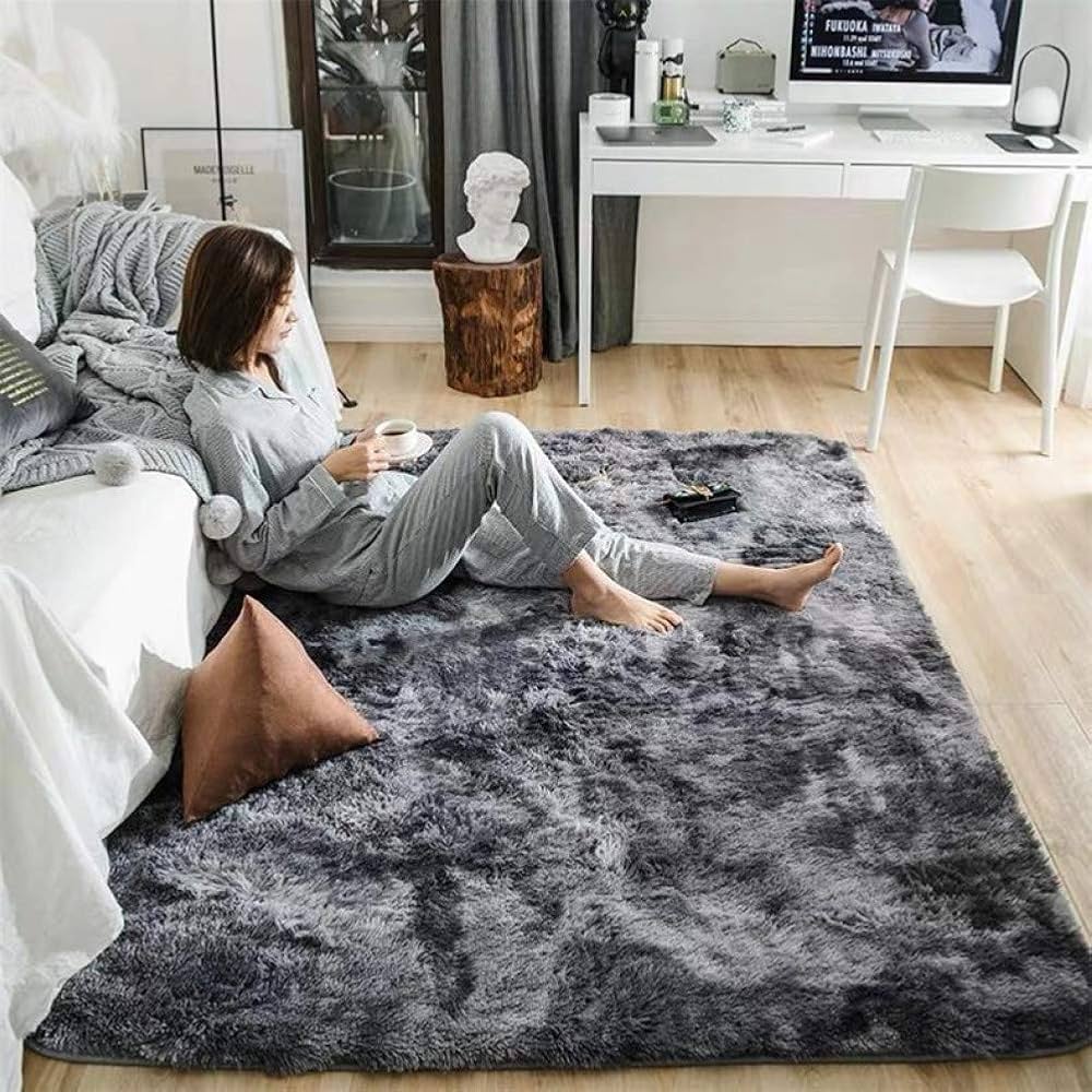 (Clearance Sale) Modern Fluffy Home Carpet Mat – Premium Random Design 3 Size Options Limited Time Offer