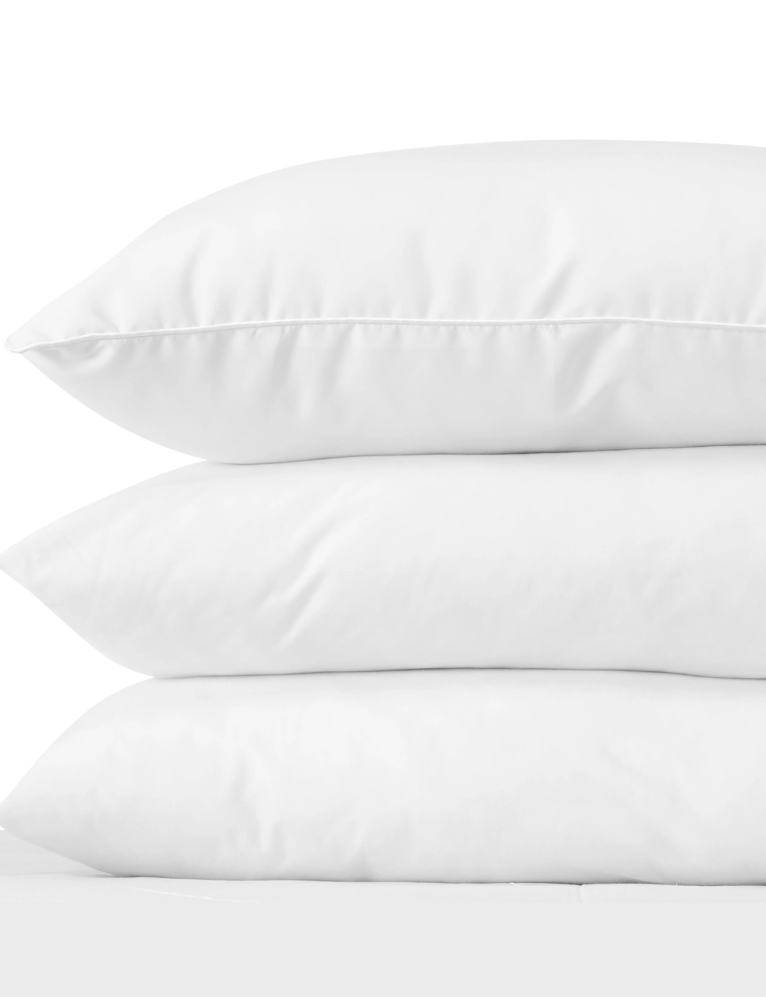 2Pcs 1kg Premium Fibre Pillows – Ultra-Soft, Luxury, Hypoallergenic, Breathable & Fluffy Bed Pillow - Random Color Dispatch – No Pillowcase Included