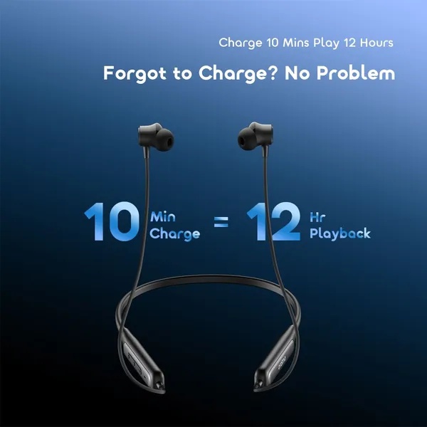 DISCOUNT DEALS!! ORAIMO NECKLACE 5:| Sound 360 Spatial Audio | 40-Hr Playtime | 2600mAh Battery | Personalized Vibration Alerts | Dual Device Connection | AI Call Noise Cancellation | Earphones