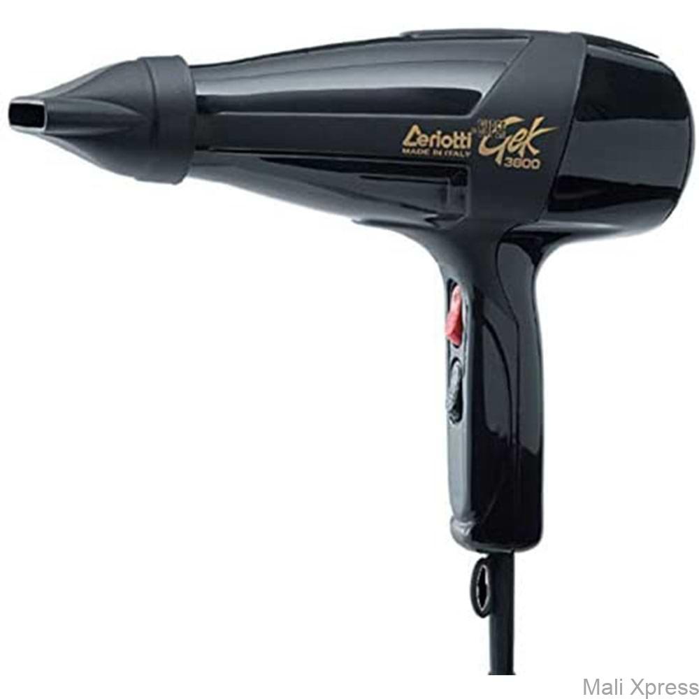 AMAZING DEALS!! Ceriotti Super GEK 3000 Professional Hair Dryer/Blow Dryer: | 1800W Motor | 3 Heat Modes | 2 Speed Levels | Ergonomic Design | Low Noise | | Lightweight | Hair Dryers cerrioti blowdry