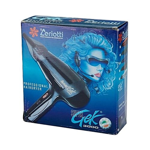 AMAZING DEALS!! Ceriotti Super GEK 3000 Professional Hair Dryer/Blow Dryer: | 1800W Motor | 3 Heat Modes | 2 Speed Levels | Ergonomic Design | Low Noise | | Lightweight | Hair Dryers cerrioti blowdry