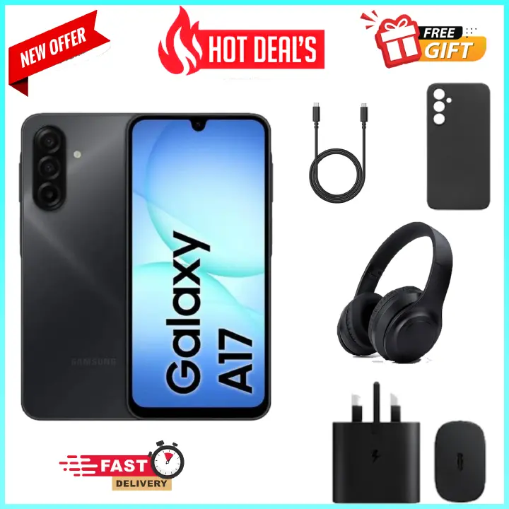LIMITED TIME DEALS!!! Samsung Galaxy A17 256GB/128GB+4GB/6GB/8GB 6.7" Super AMOLED Display  50MP Triple Camera Android 15 5000mAh 25W Type-C  Samsung A17, A17 Samsung  ALL THE DISPLAYED GIFTS
