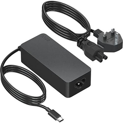 FLASH SALE!! Lenovo 65W Type-C Laptop Charger/Adapter: Complete with Power Cable | Device Protection | High Quality | with Warrant