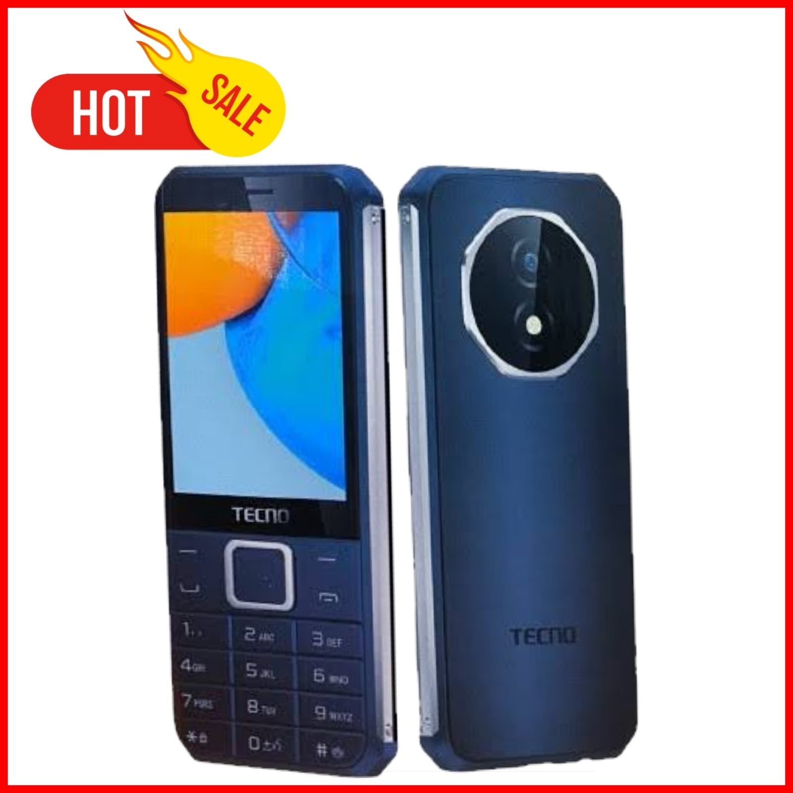 LIMITED OFFER!! TECNO T455: 3.0" Display | 8MB RAM+16MB Storage | 2500mAh Battery | Dual SIM | 0.8MP Camera |  Flashlight | FM Radio | 200 SMS Memory & 2000 Phonebook Entries | Kabambe Phones