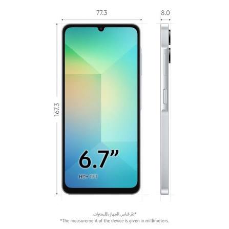 LIMITED TIME DEALS!!Samsung Galaxy A06 64GB/128GB+4GB 50MP Camera 6.7" 90Hz MTK Helio G85 (12nm) 5000mAh 25W Type-C Charge Android 14 Samsung A06  A06 samsung Smart Phone+FREE GIFTS