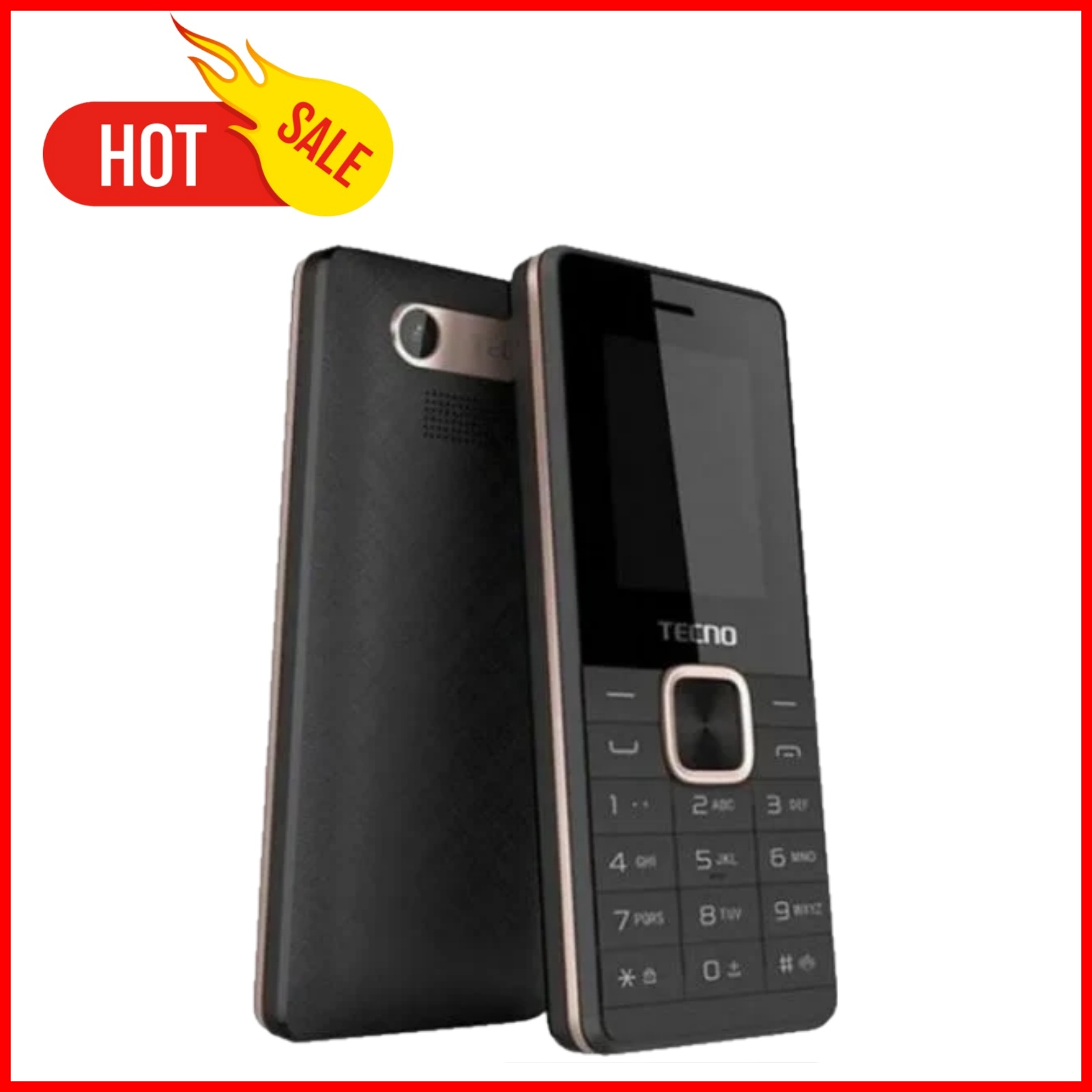 LIMITED OFFER!! TECNO T301: 4MB RAM+4MB Storage | 1.77" Display | 1150mAh Battery | Dual SIM | 0.8MP Camera |  Flashlight | FM Radio | 200 SMS Memory & 2000 Phonebook Entries | Kabambe Phones