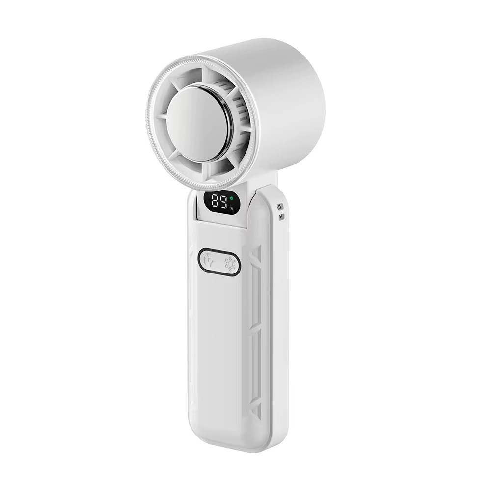 Portable High Speed Small Fan Rechargeable Usb Interface Foldable Handheld Outdoor Fan Small Cooling Fan Suitable For Outdoor