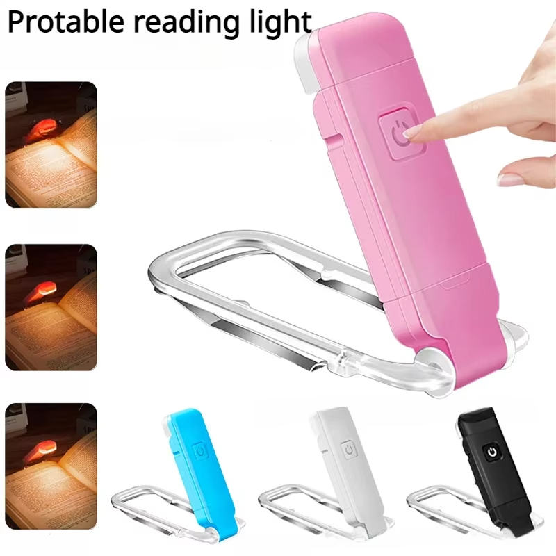 LED Clip-on Book Light Home-appliance Night Lights Lamp Charging Mode Eye Care USB Children's Reading Light Indoor Table