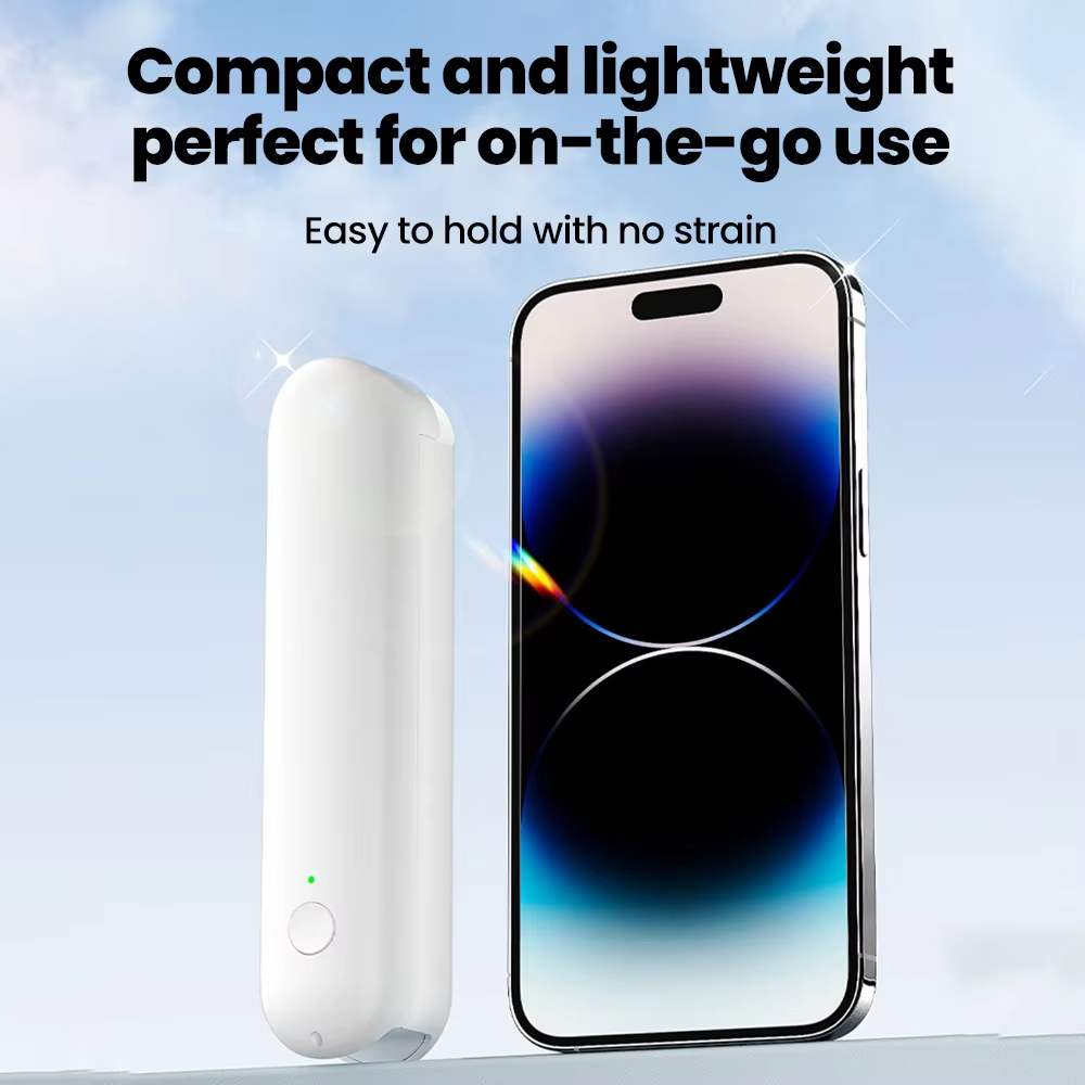 Portable Mini Handheld Fan Rechargeable USB Portable Telescopic Silent Office Desktop Small Fan Personal Cooling Artifact