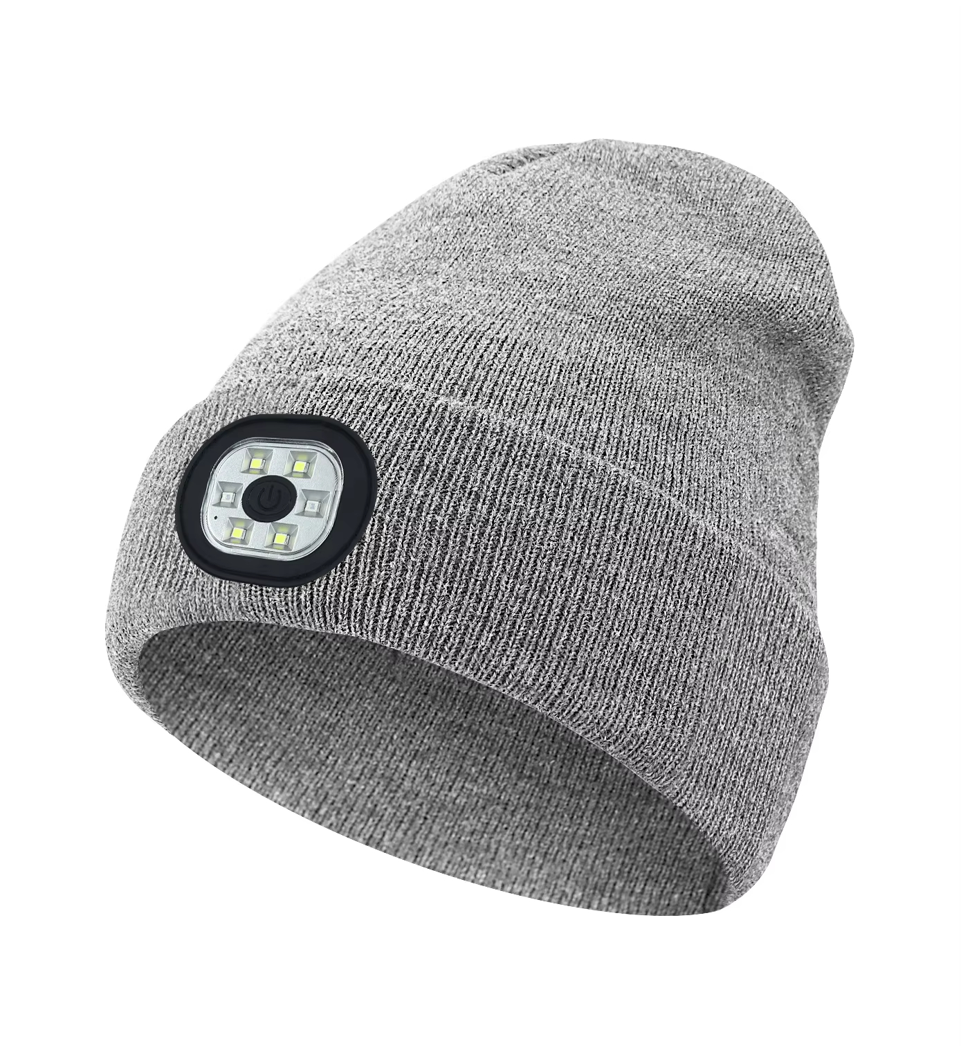 Bluetooth Music Charging LED Luminous Lighting Headlamp Knitted Hat Party Performance Hat Party Hat Sports Trends