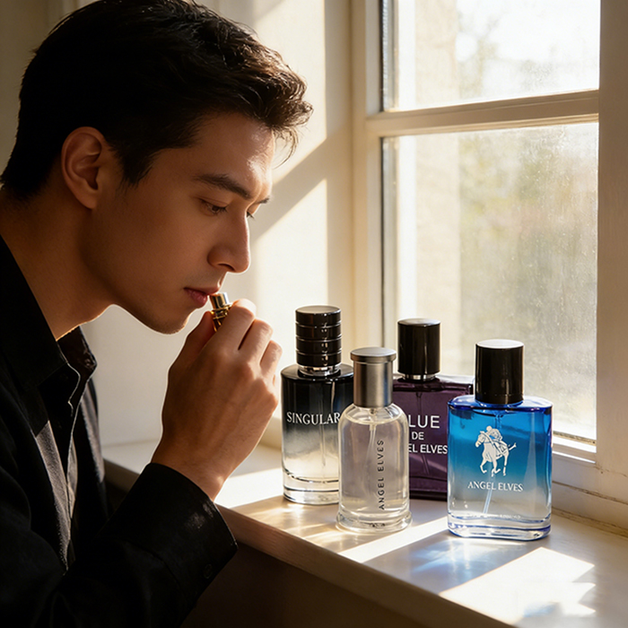 Perfume Man 4-in-1 Men's Fragrance Luxury Gentleman Perfume Gift Set Long-Lasting Fresh Fragrance Best for Daily Use, Office Night Out 4-Piece Set