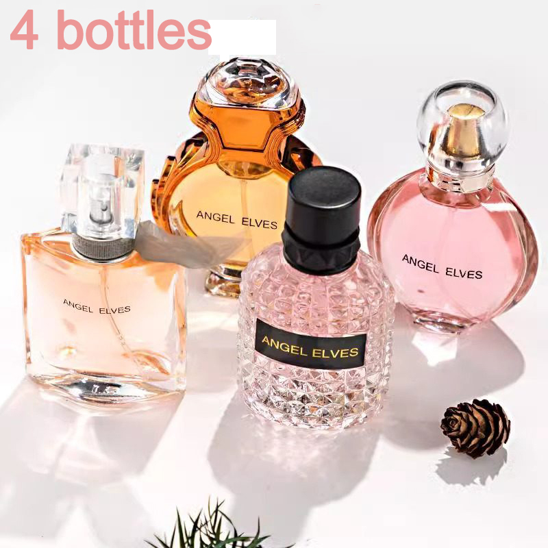 Women's perfume 4Pcs Angel Elves Perfume Gift Set Perfume Lady Long Lasting Eau De Parfum for Women Daily Use Special Occasions An excellent gift item.