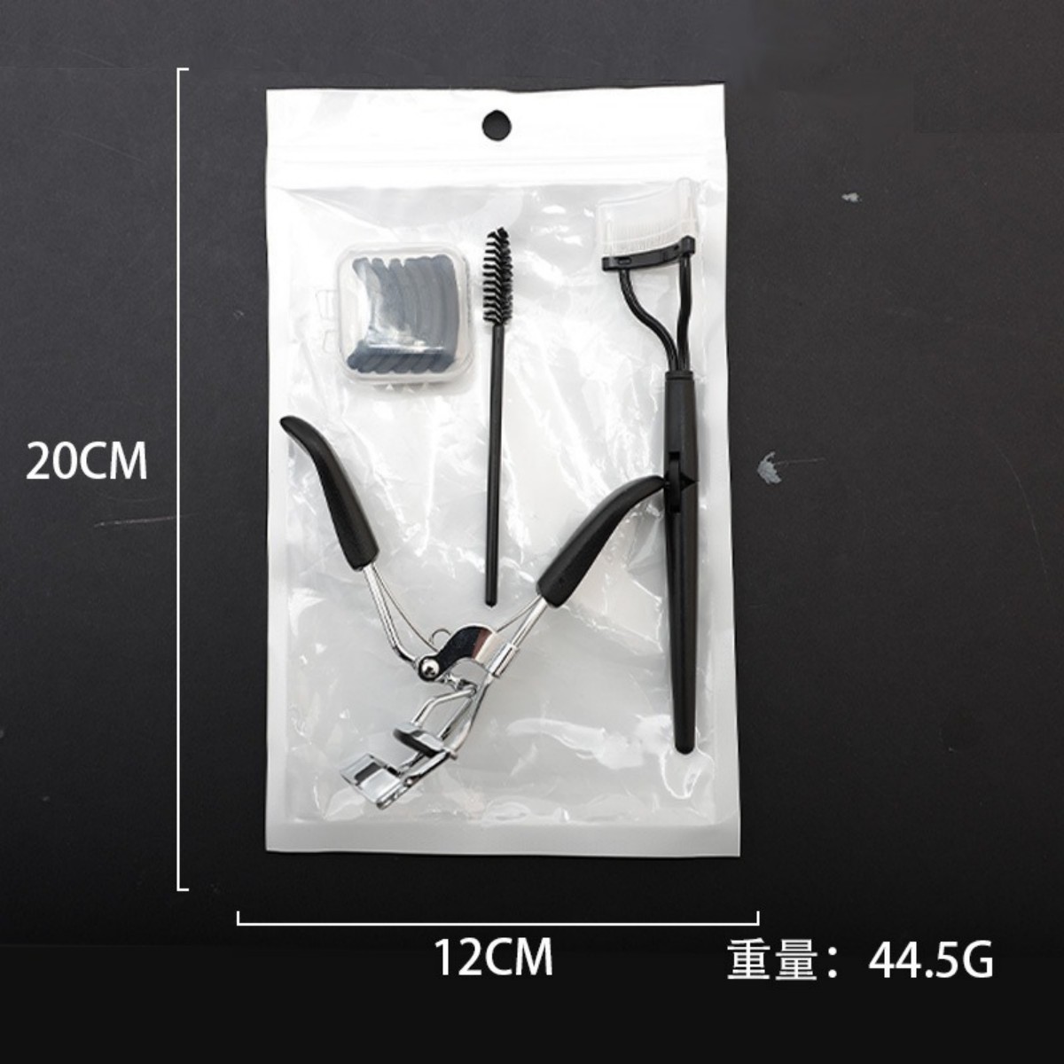 Non-Painful Portable Foldable Steel Double-Head Comb Eyelash Curler 3/4-Piece Set view 10