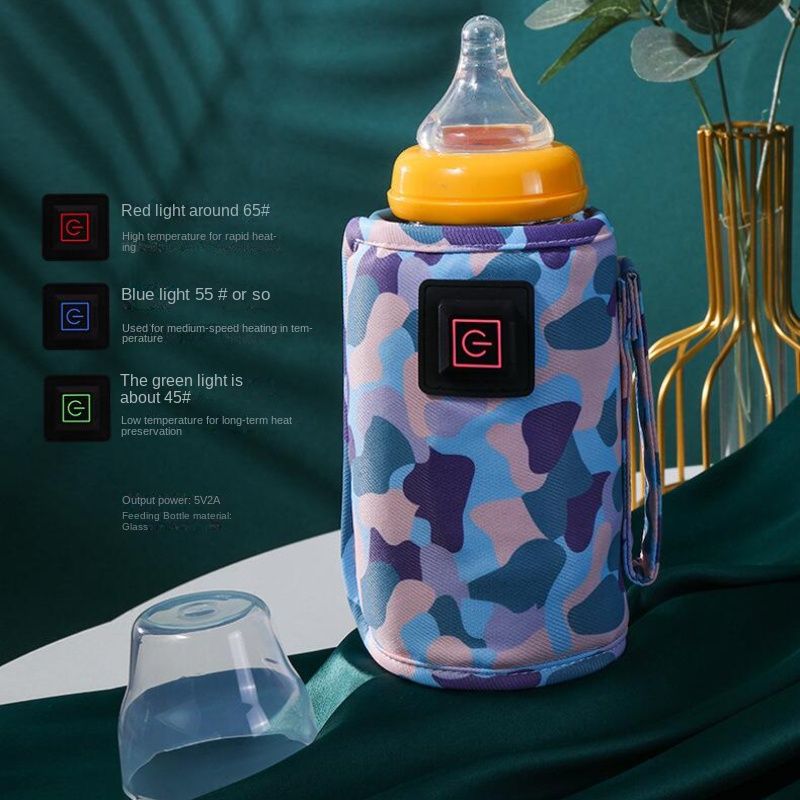 【SALE】USB Milk Water Warmer Travel Stroller Insulated Bag Baby Nursing Bottle Heater Supplies for Outdoor botella de agua para niños