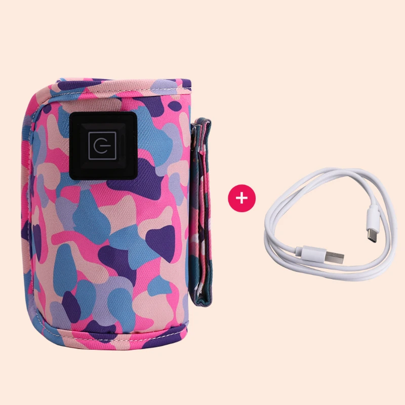 【SALE】USB Milk Water Warmer Travel Stroller Insulated Bag Baby Nursing Bottle Heater Supplies for Outdoor botella de agua para niños
