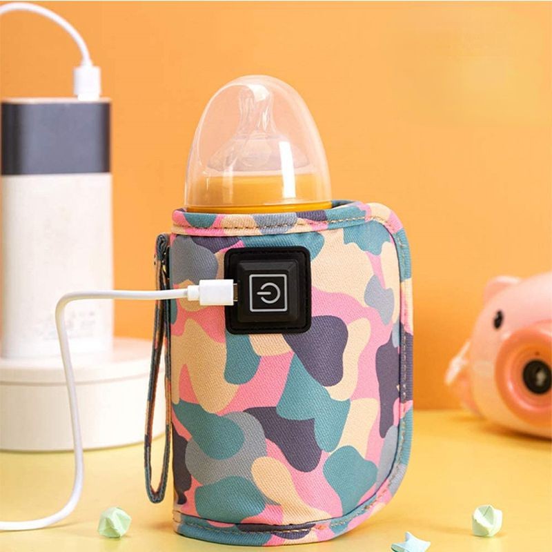 【SALE】USB Milk Water Warmer Travel Stroller Insulated Bag Baby Nursing Bottle Heater Supplies for Outdoor botella de agua para niños