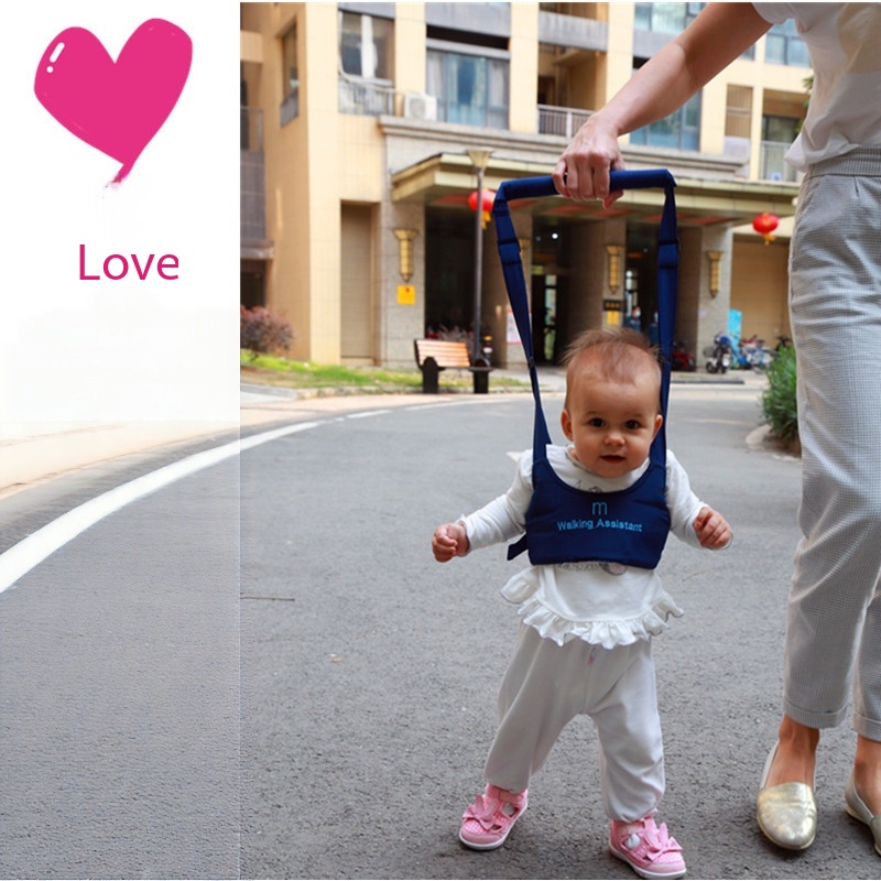 Maternal and child products, baby breathable vest basket style, 1-3 years old, walking belt Multi functional adjustable walking belt for spring, summer, autumn, and winter Cotton+mesh composite fabric