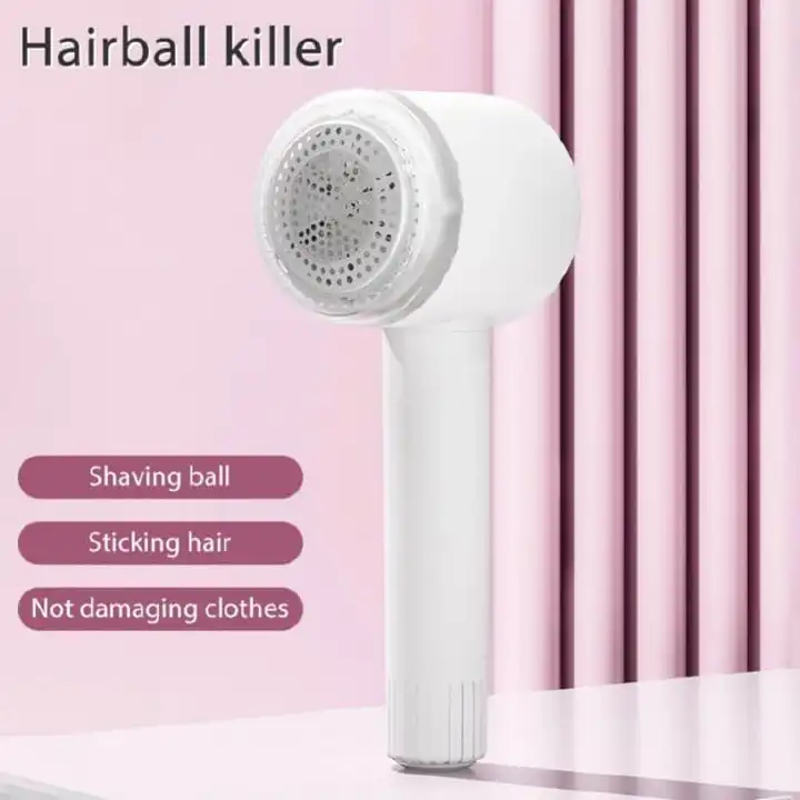 2-in-1 Electric Lint Remover & Hairball Trimmer – USB Rechargeable Fabric Shaver with Sticky Roller for Sweaters, Clothes, Blankets, Upholstery and Everyday Fabric Care