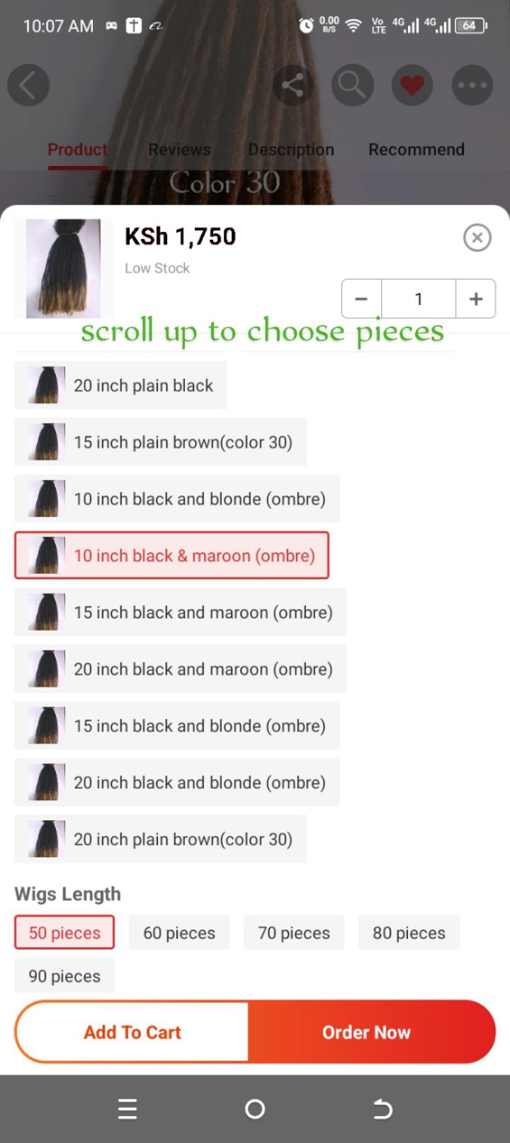Unisex Artificial Dreadlocks Hair Extensions – 50-90 Pieces for Full Head/15 & 20 Inch |Crochet Locs |Reusable,Removable | Lightweight |Plain black & ombre| Protective style/ +free gift 🎁 (4 shells🐚