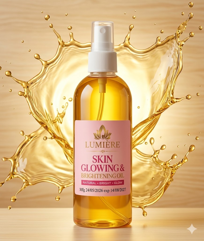 Skin Brightening Argan Oil with Coconut Oil & Collagen – Glow Naturally for Radiant Skin