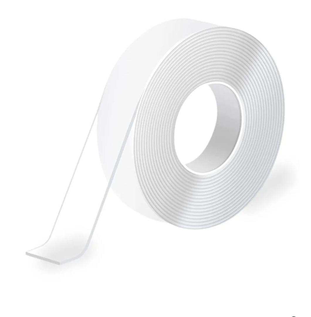HIGH-VISCOSITY MESH NANO DOUBLE-SIDED TAPE DOUBLE SIDED TAPE HEAVY DUTY - REMOVABLE WATERPROOF NANO MOUNTING TAPE, FOR PICTURE HANGING, WALL DECOR, POSTERS, CARPETS, RUGS - INDOOR & OUTDOOR USE