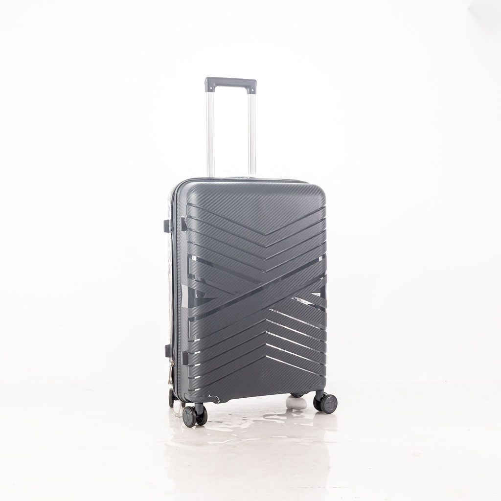 100% PP Rubber Travelling Suitcase