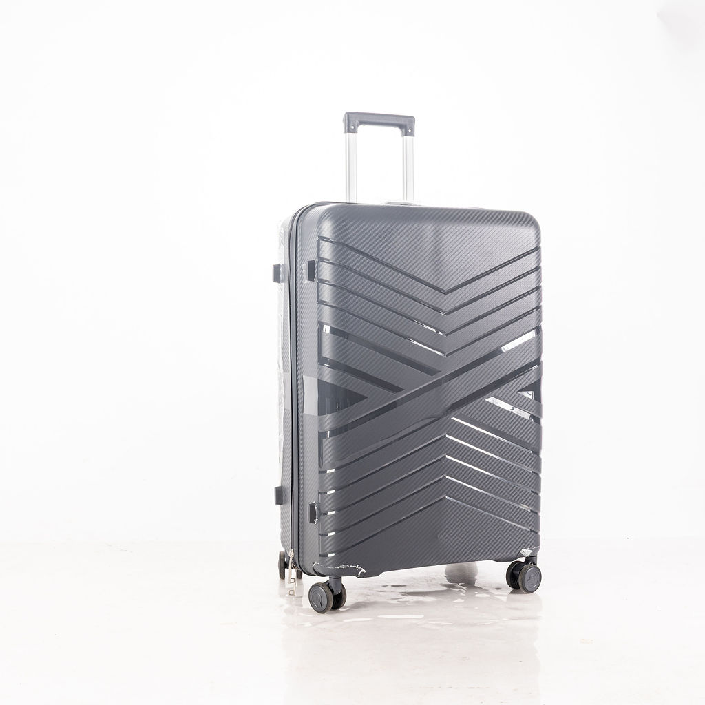 100% PP Rubber Travelling Suitcase