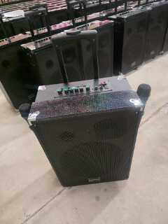 TAGWOOD LTS-12A 12000W Out-Door Subwoofer Multimedia Speaker With Li-Battery ,Wireless Mic, Bluetooth