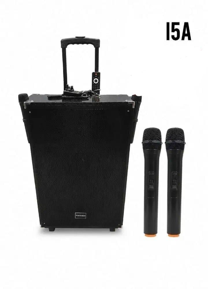 TAGWOOD LTS-15A Outdoor Subwoofer Speaker with Bluetooth,FM Radio,Free Wireless Microphone Woofer