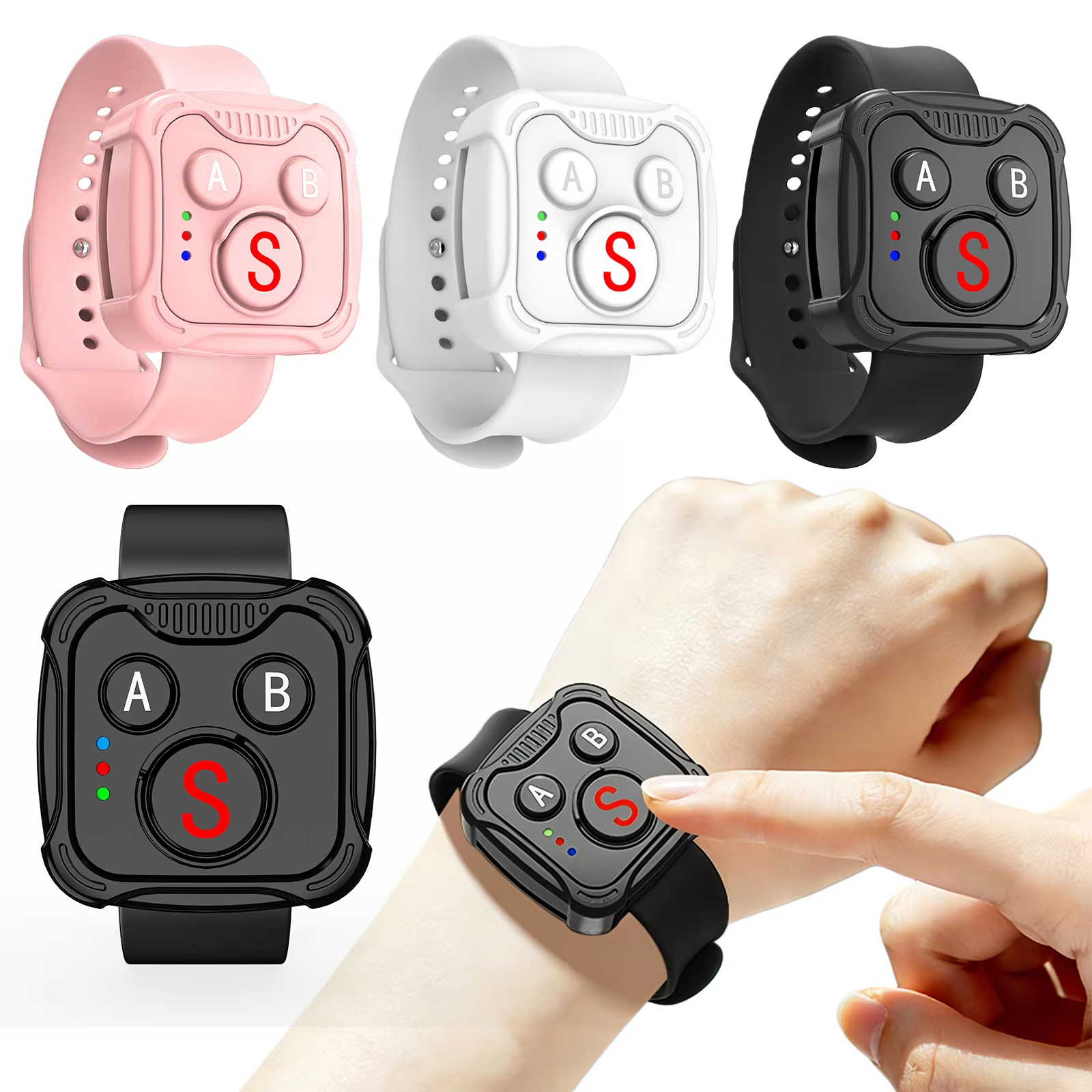 For DJI Action Go Pro Rechargeable Camera Selfie Shutter Controls Wireless BT Remote Control Sport Camera Shooting Controller