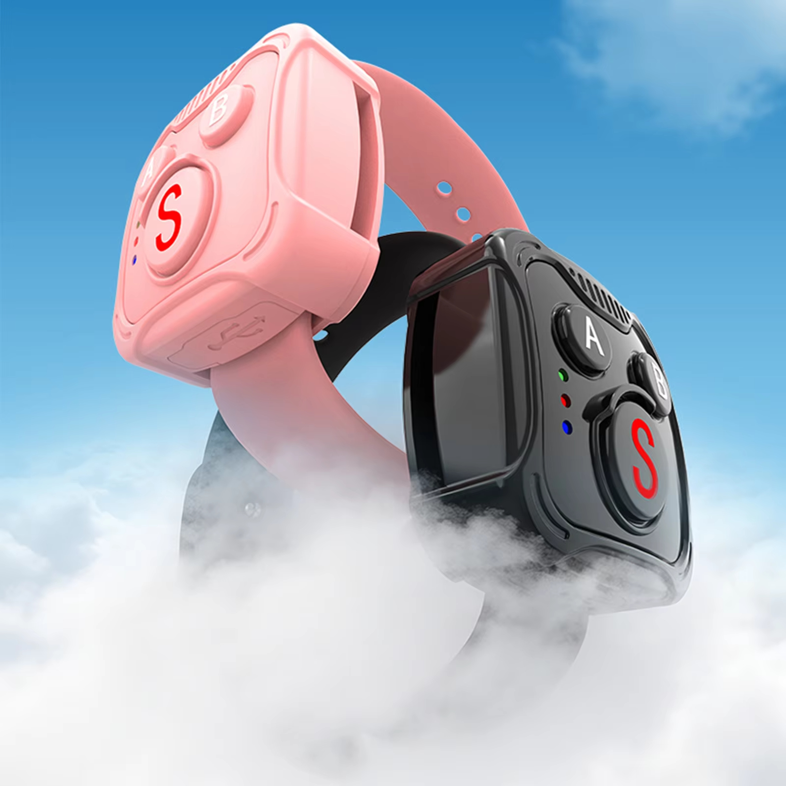 For DJI Action Go Pro Rechargeable Camera Selfie Shutter Controls Wireless BT Remote Control Sport Camera Shooting Controller
