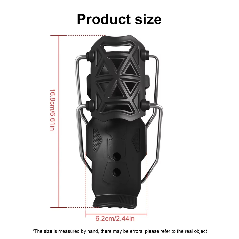 Universal Rotating Cycling Cup Holder for Bicycles Electric Bikes and Motorcycles No Drilling Required