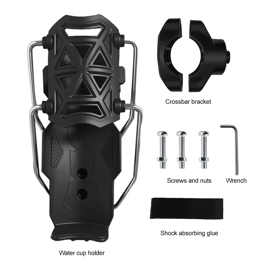 Universal Rotating Cycling Cup Holder for Bicycles Electric Bikes and Motorcycles No Drilling Required