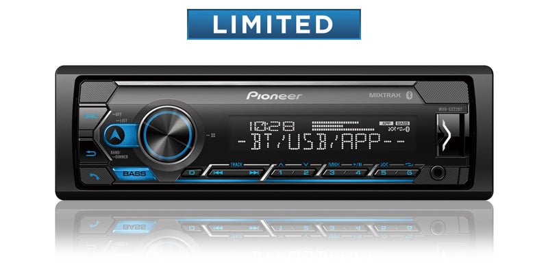 Pioneer MVH-S325BT Car Stereo – Dual Bluetooth, USB Quick Charge & Smart Sync